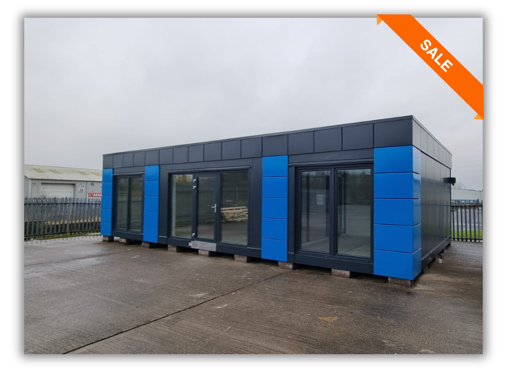 Hi-Tech 40ft x 20ft 12m x 6m Permanent Compliant Modular Building
