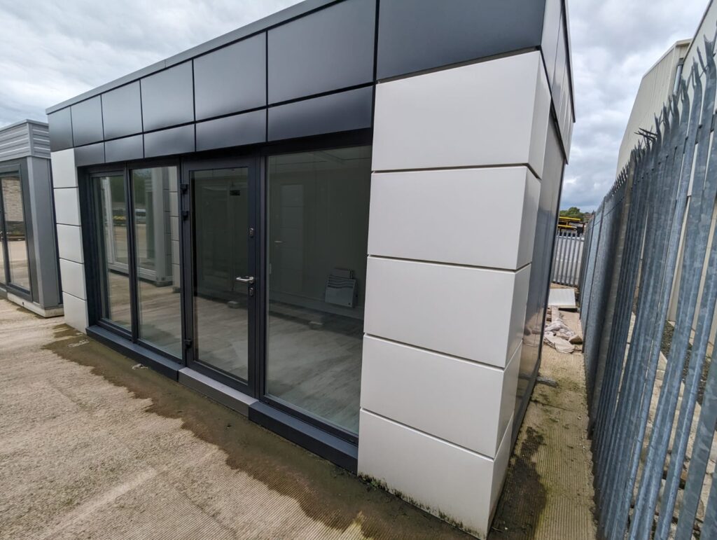 Modular office / showroom / Marketing Suite – 6m x 3m