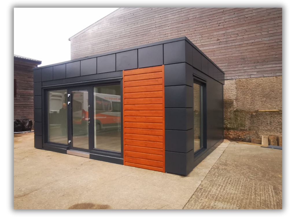 Yola 6m x 5m 20ft x 16.5ft Portable office, Site cabin, Marketing suite, Sales cabin, Compliant Spec Modular Building
