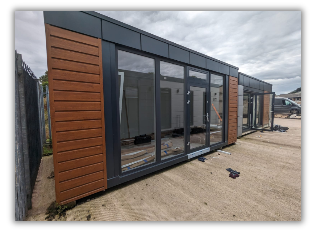 Modular office / showroom / Marketing Suite – 6m x 3m