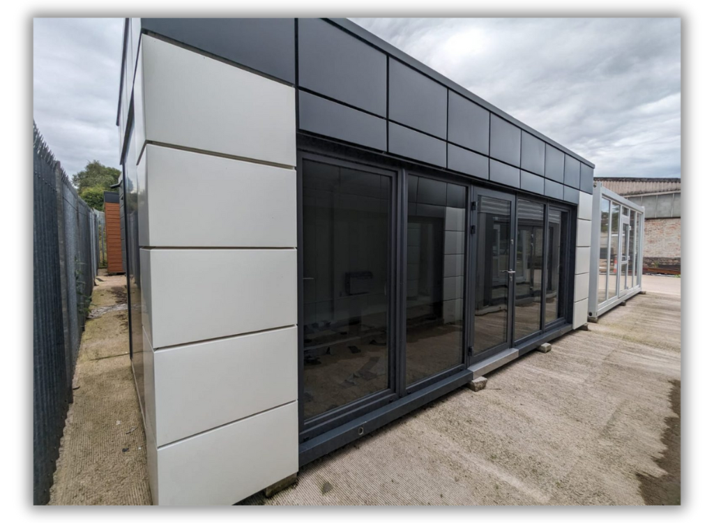 Modular office / showroom / Marketing Suite – 7m x 3m