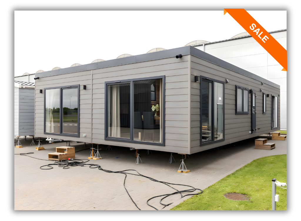 SAN MARINO | Twin Unit Lodge | Mobile Home 12m x 8m/ 40ft x 26.2ft winter standard residential spec