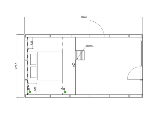 Flat-Pack Timber Frame TinyHome (MTB FIVE) inside image