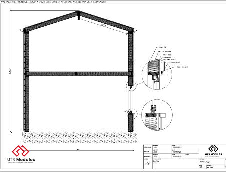 Flat pack home kit MTB SIX 88sqm inside image