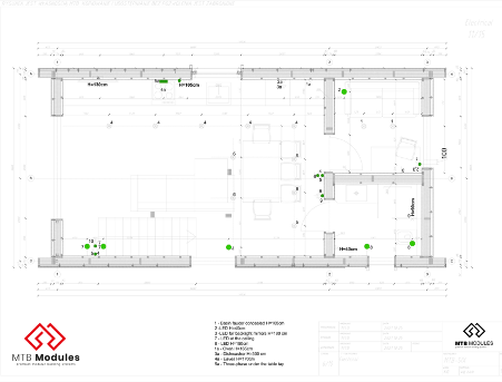 Flat pack home kit MTB SIX 88sqm inside image