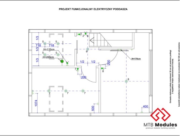 Flat pack kit 70m2 home MTB FOUR inside image