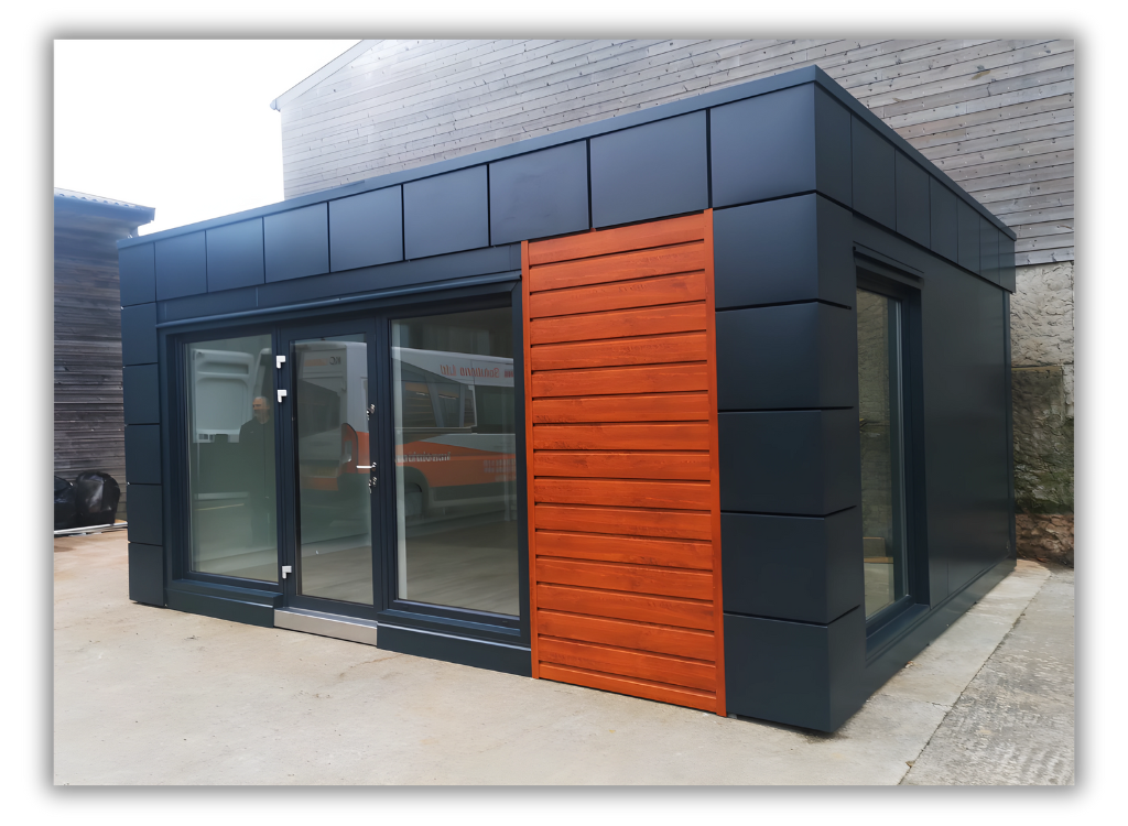 Yola 6m x 5m/ 20ft x 16.5ft Portable office, Site cabin, Marketing suite, Sales cabin, Compliant Spec Modular Building